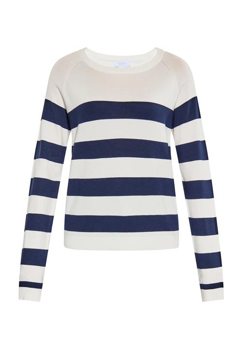 usha BLUE LABEL Pullover  marin / hvid