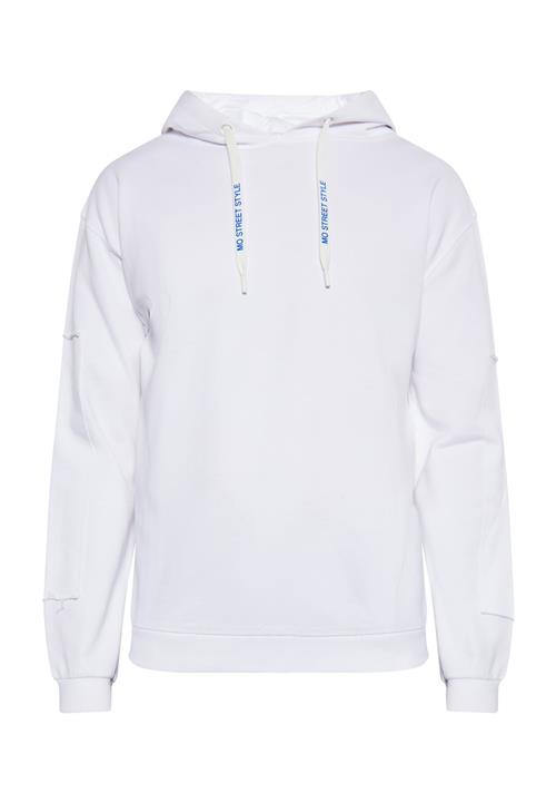 MO Sweatshirt  blå / hvid