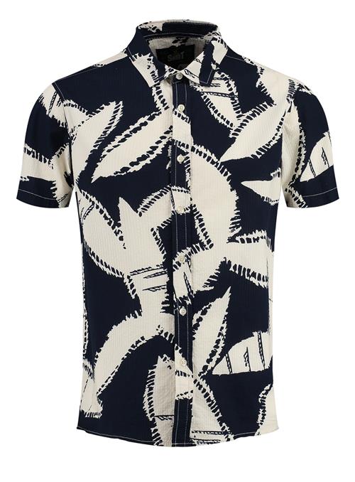 Key Largo Skjorte 'MSH SPARX'  ecru / navy