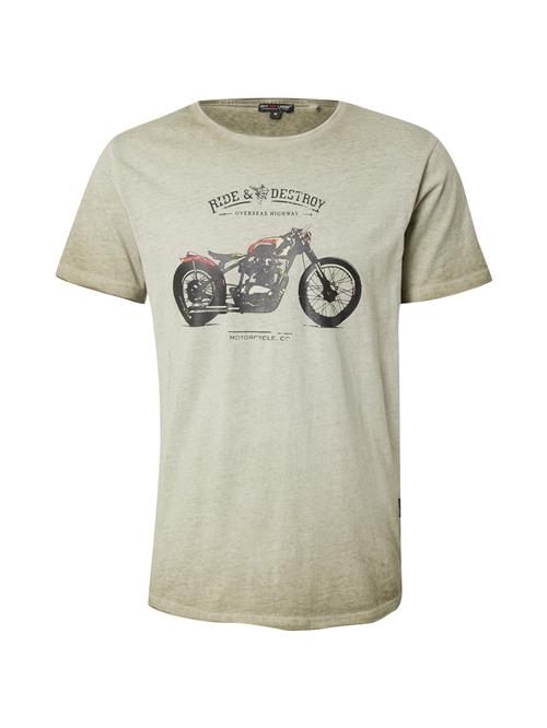 Key Largo Bluser & t-shirts 'Destroy'  oliven / orange / rød / sort