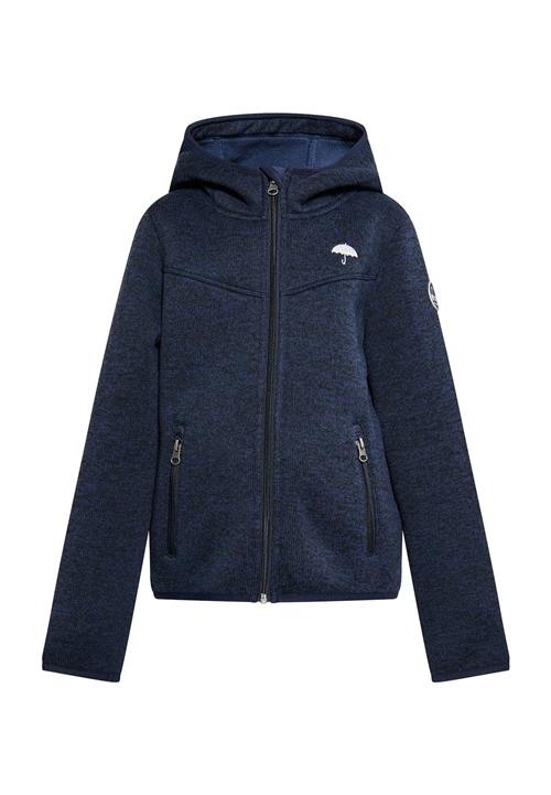 Schmuddelwedda Fleecejakke  marin / hvid