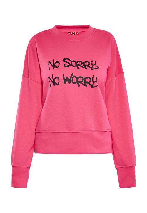 myMo ROCKS Sweatshirt  pink / sort