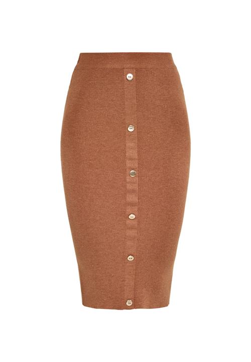 faina Nederdel  brun