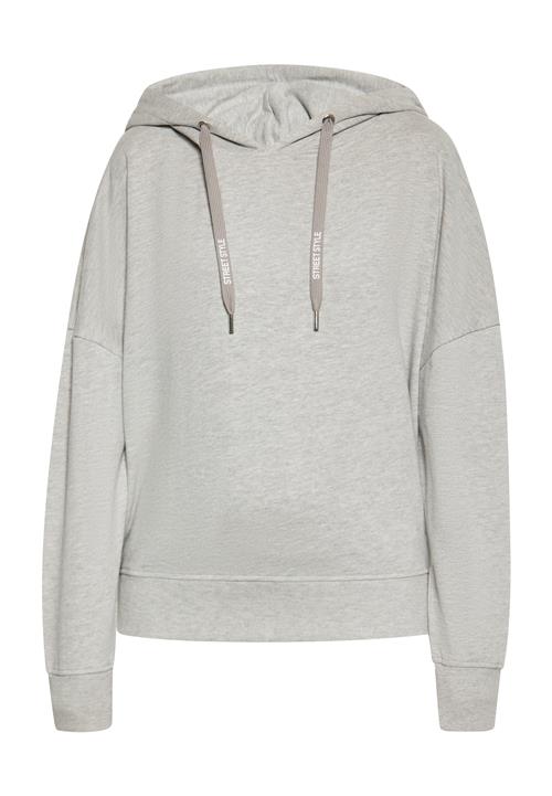 swirly Sweatshirt  lysegrå
