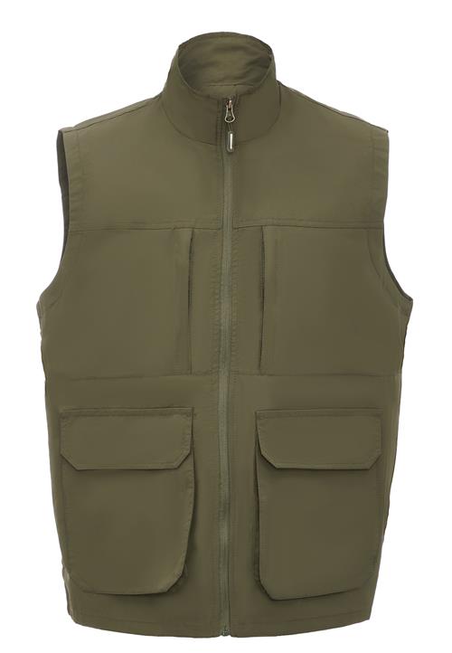NOWLES Vest  oliven