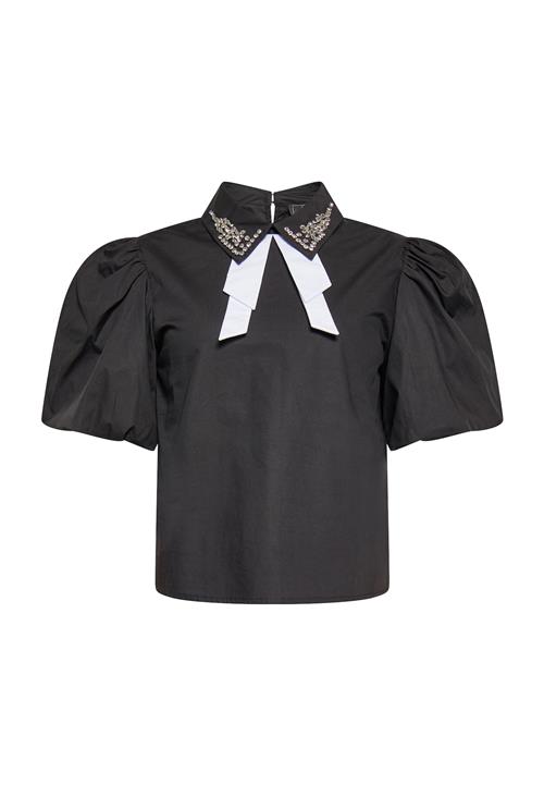 faina Bluse  sort / hvid