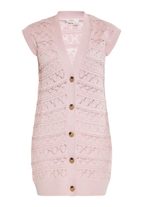 usha FESTIVAL Strikvest  lyserød