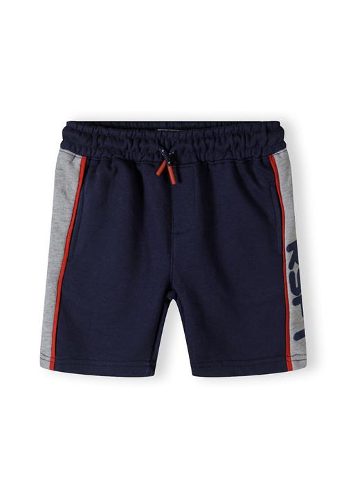 MINOTI Bukser  mørkeblå / grå / mørkerød