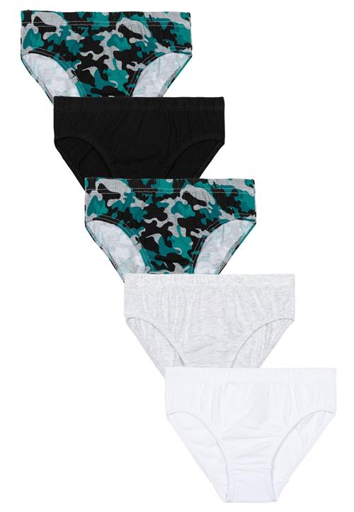 MINOTI Underbukser  blå / lysegrå / grøn / hvid