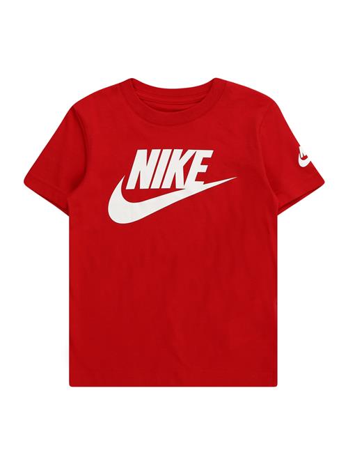 Nike Sportswear Shirts 'Futura Evergreen'  rød / hvid