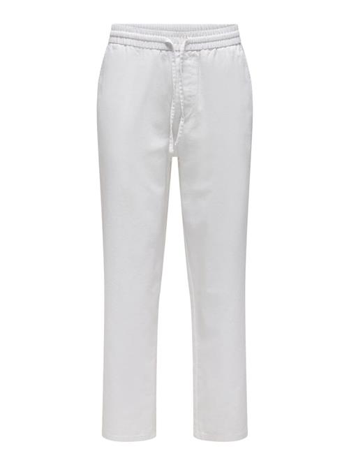 Only & Sons Bukser 'ONSSinus'  hvid