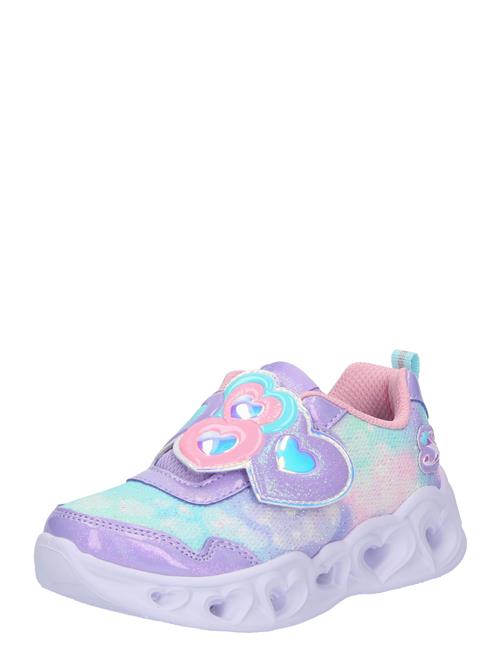 SKECHERS Sneakers 'HEART LIGHTS - LOVIN REFLECTION'  lyseblå / lyselilla / lyserød
