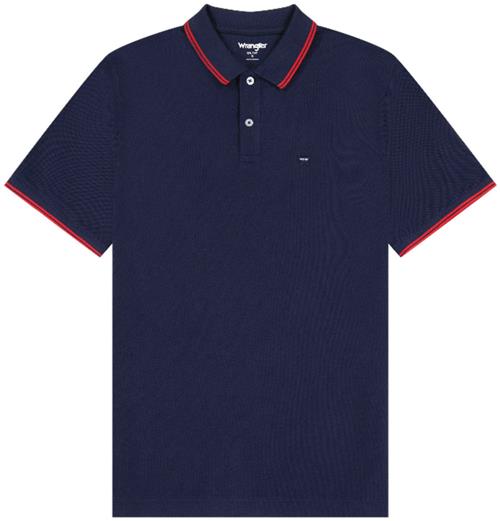 WRANGLER Bluser & t-shirts 'POLO SHIRT'  navy / rød