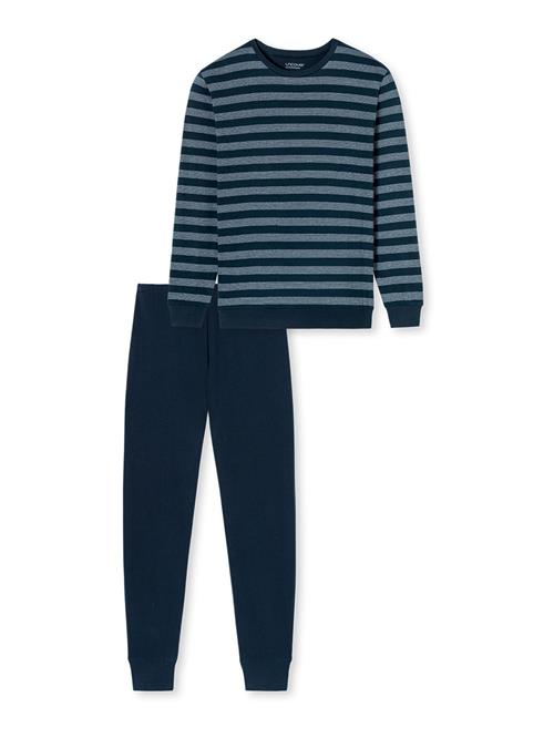 uncover by SCHIESSER Pyjamas lang  natblå