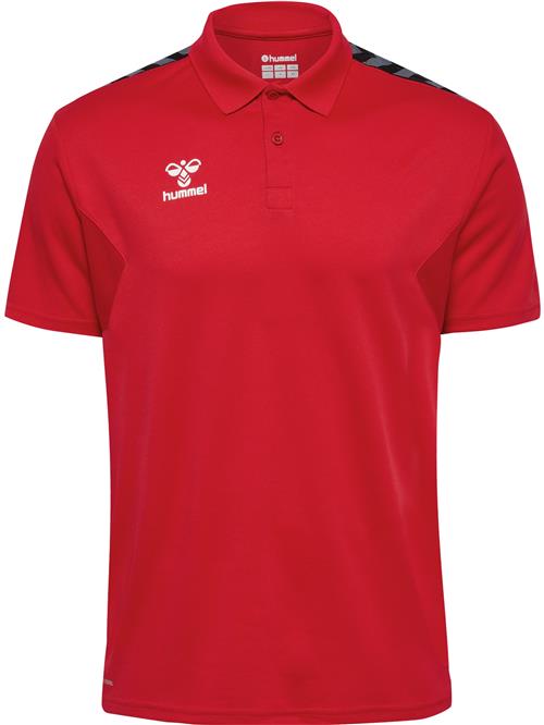 Hummel Funktionsskjorte  cranberry / sort / hvid