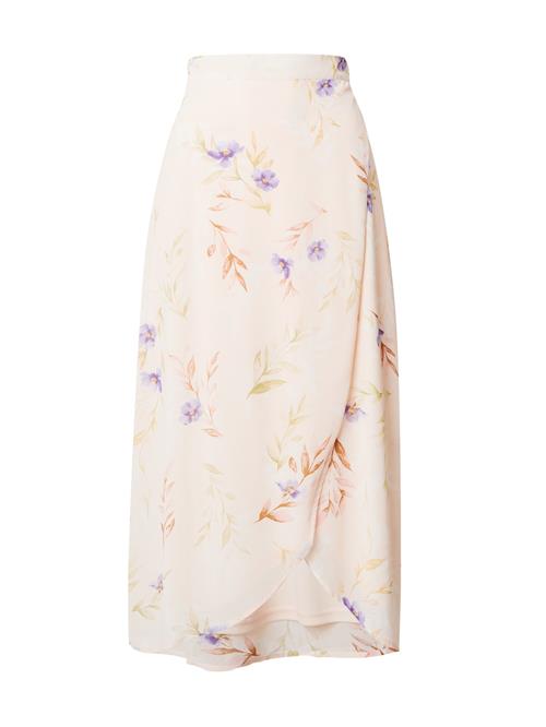 ABOUT YOU Nederdel 'Leona'  kastaniebrun / khaki / lilla / pastelpink