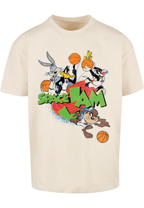 Merchcode Bluser & t-shirts 'Space Jam Team'  beige / orange / rød / sort