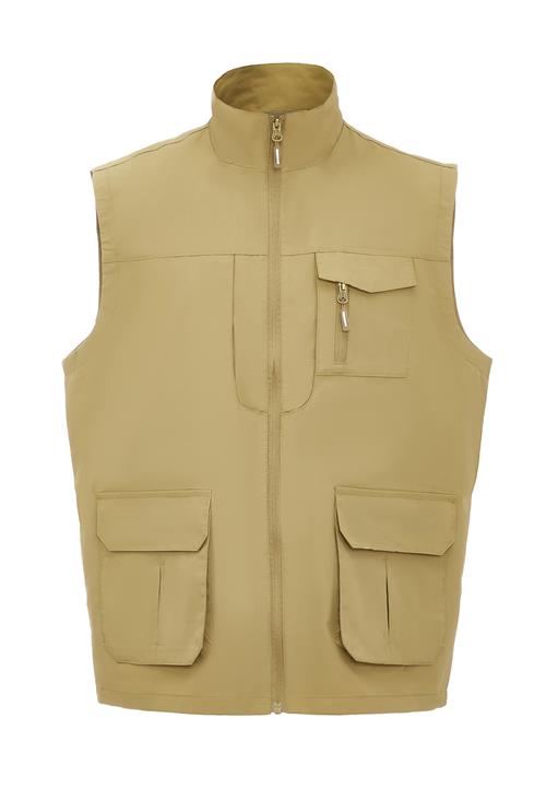 GRASSLAND Vest  camel