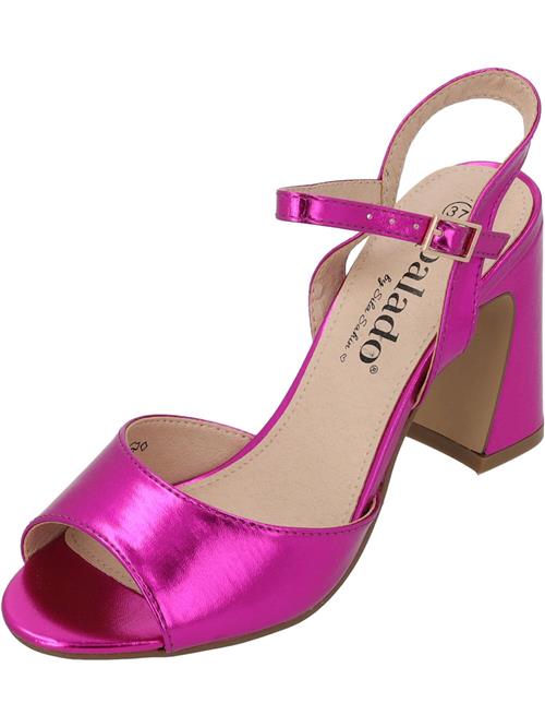 Palado by Sila Sahin Sandaler med rem 'Temmi'  neonpink