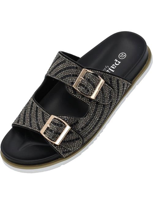 Palado by Sila Sahin Pantoletter  sort / sølv