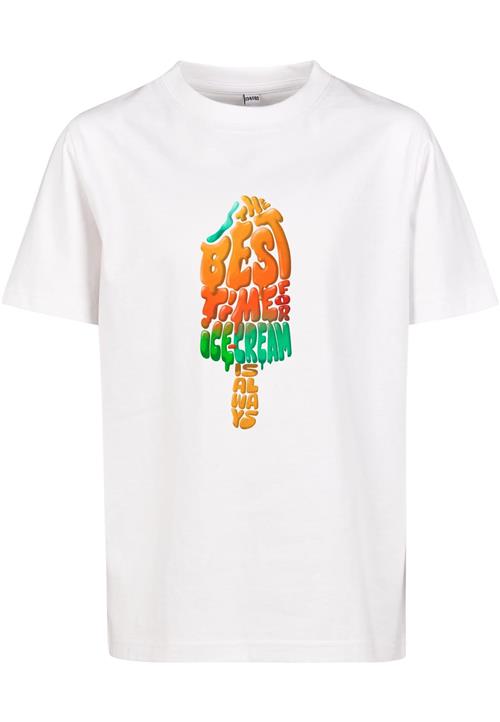 Mister Tee Shirts 'Ice Cream'  blandingsfarvet / hvid