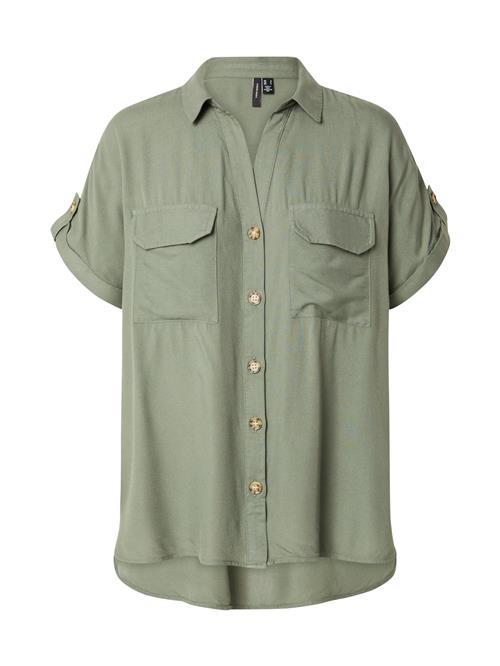 VERO MODA Bluse 'Bumpy'  siv