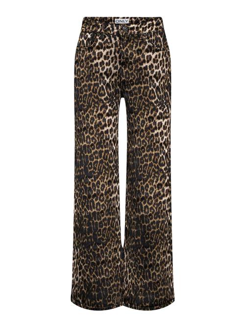 ONLY Bukser 'ONLJuicy-Anlie'  beige / brun / sort