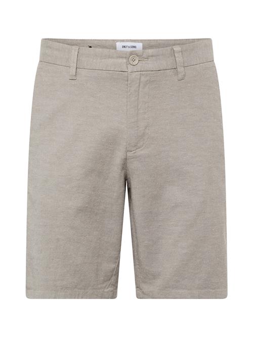 Only & Sons Lærredsbukser 'Mark'  grå