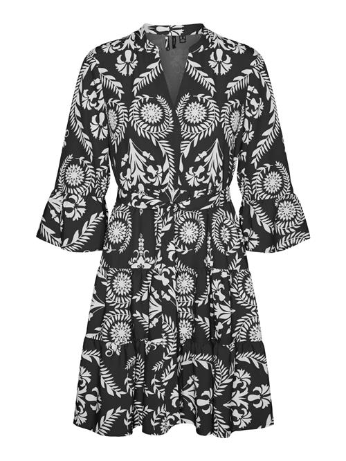 VERO MODA Kjole  sort / hvid