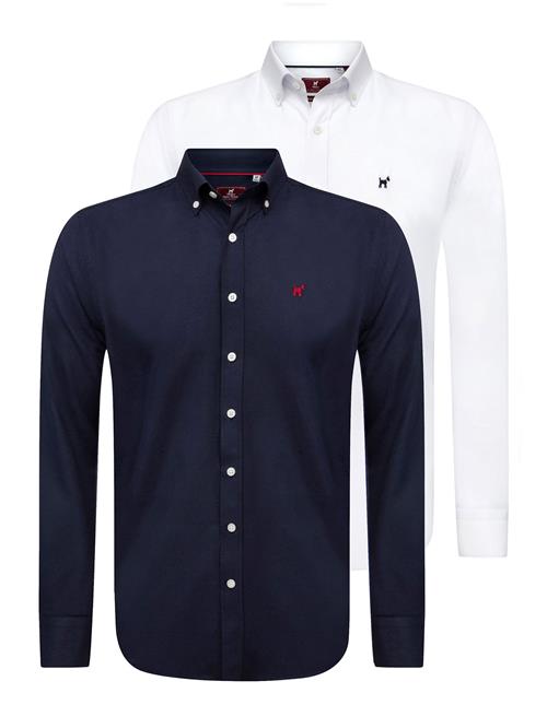 Williot Skjorte  natblå / rød / sort / hvid