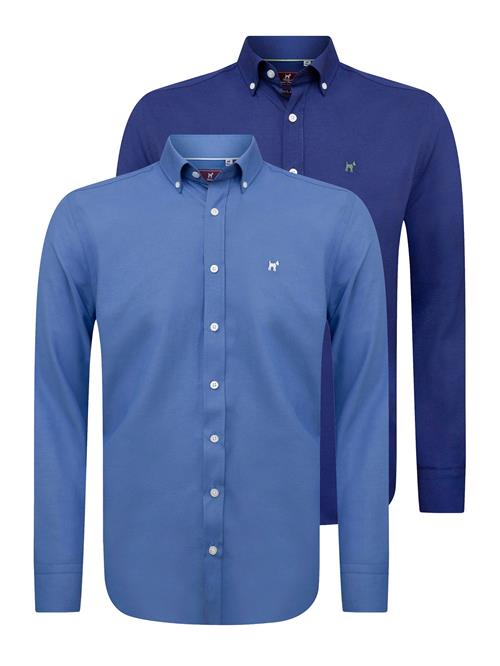 Williot Skjorte  blå / navy / hvid