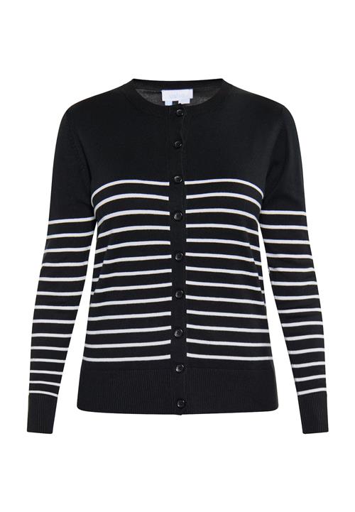 usha BLUE LABEL Cardigan  sort / hvid