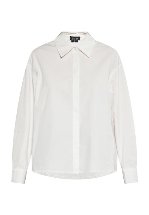 usha BLACK LABEL Bluse  hvid