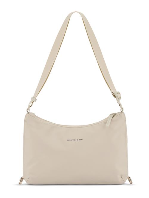 Kapten & Son Skuldertaske 'Skara Small'  sand / grå