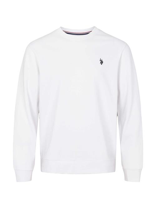 U.S. POLO ASSN. Sweatshirt 'Adler'  sort / hvid