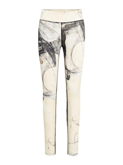 GOLD´S GYM APPAREL Sportsbukser 'Brooke'  creme / grå / sort / offwhite