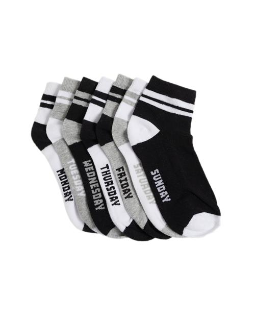 WE Fashion Sokker  grå / sort / hvid