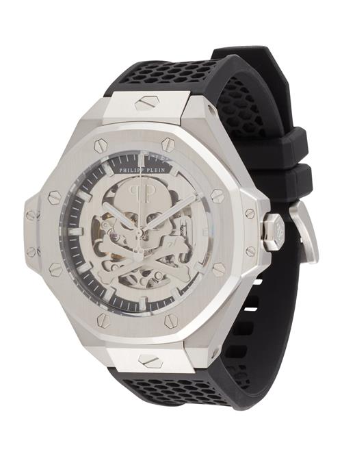 Philipp Plein Analogt ur  sort / sølv