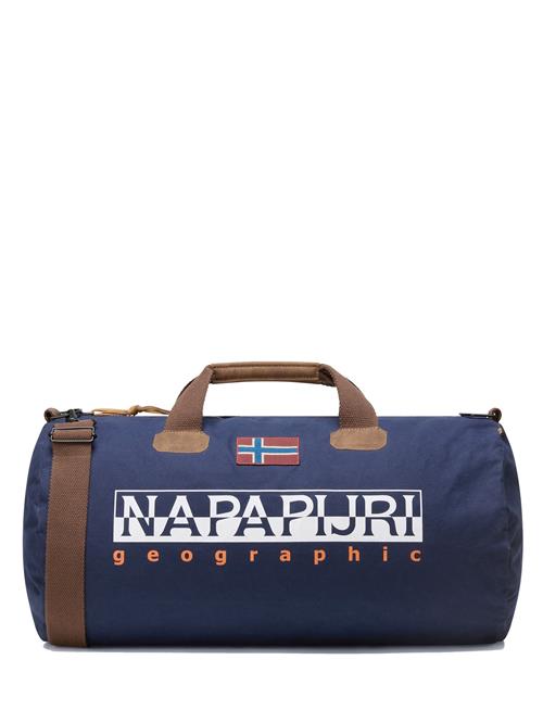 NAPAPIJRI Weekendtaske 'Bering 3'  navy / choko / rød / hvid