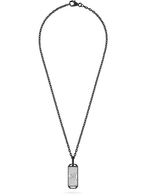 Philipp Plein Kæde  sort / sølv