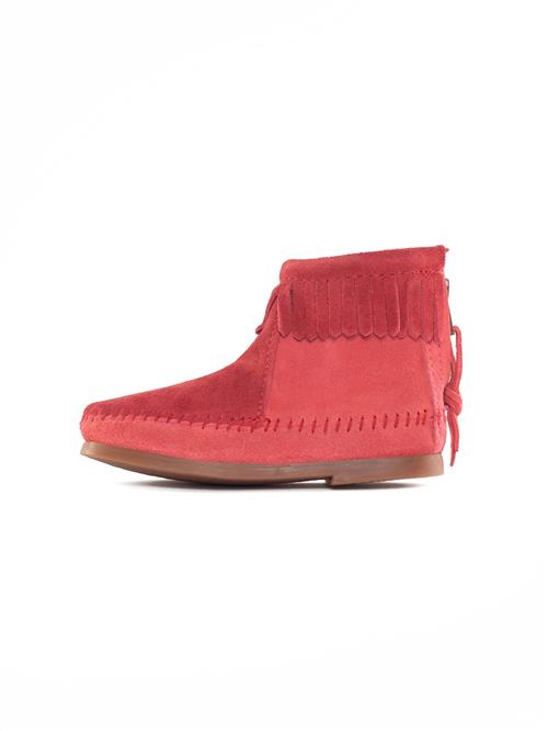 Se Minnetonka Støvler  mørk pink hos About You