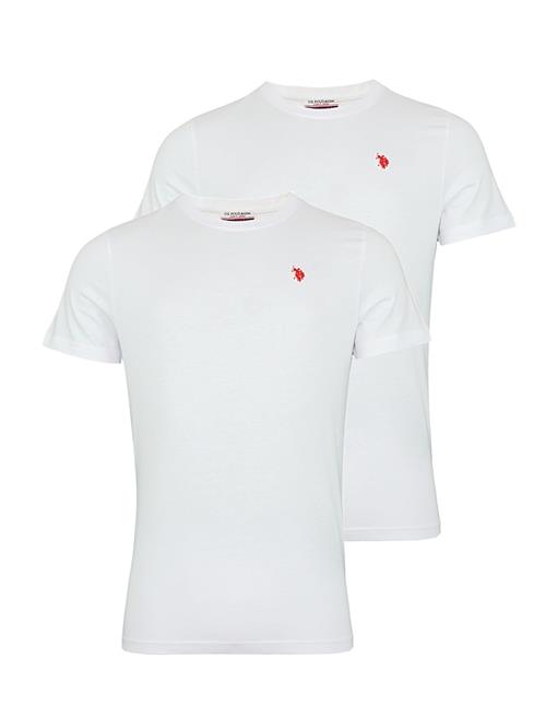 U.S. POLO ASSN. Bluser & t-shirts  blodrød / hvid