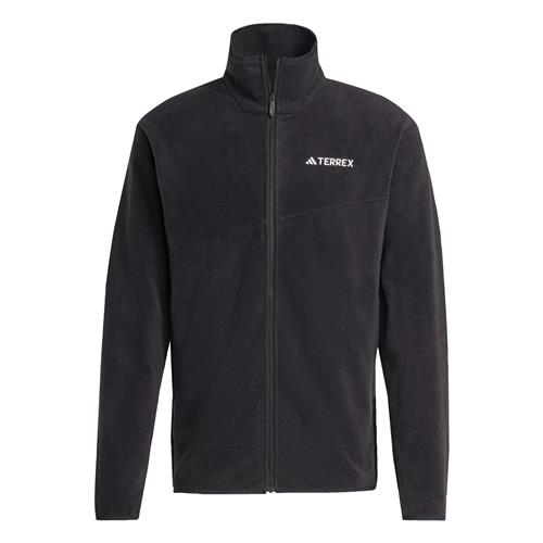 ADIDAS TERREX Funktionsfleecejakke 'Multi Full-Zip Fleece'  sort / hvid