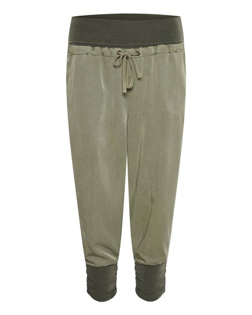 Cream Haremsbukser  grøn / mørkegrøn