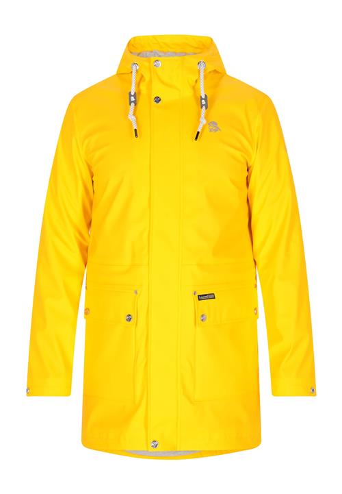 Schmuddelwedda Overgangsfrakke  gul / hvid