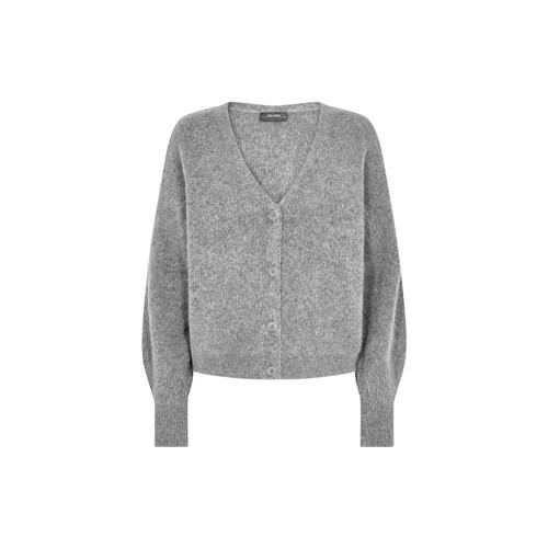 MOS MOSH Cardigan 'MMThora'  grå-meleret