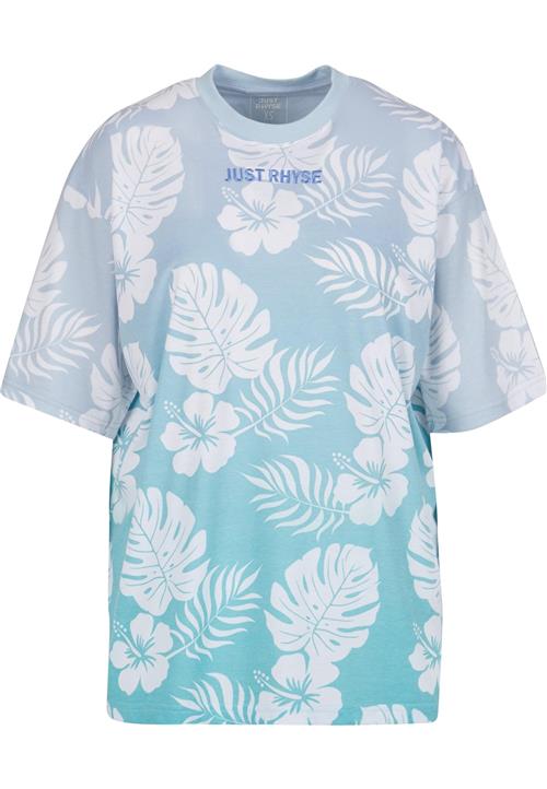 Just Rhyse Shirts 'Holidays'  blå / grøn / hvid