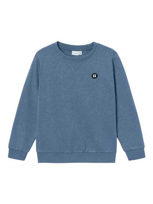 NAME IT Sweatshirt 'Vimo'  marin / sort / hvid