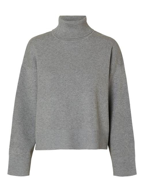 SELECTED Pullover 'Kamma'  grå-meleret