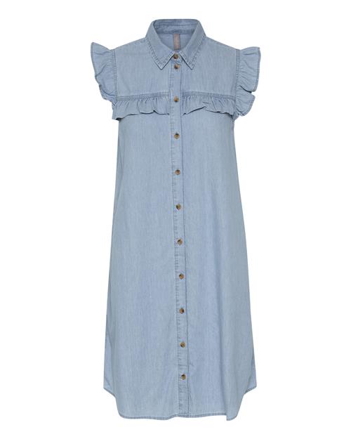 CULTURE Kjole 'Aurelia'  blue denim